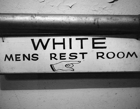 White mens restroom